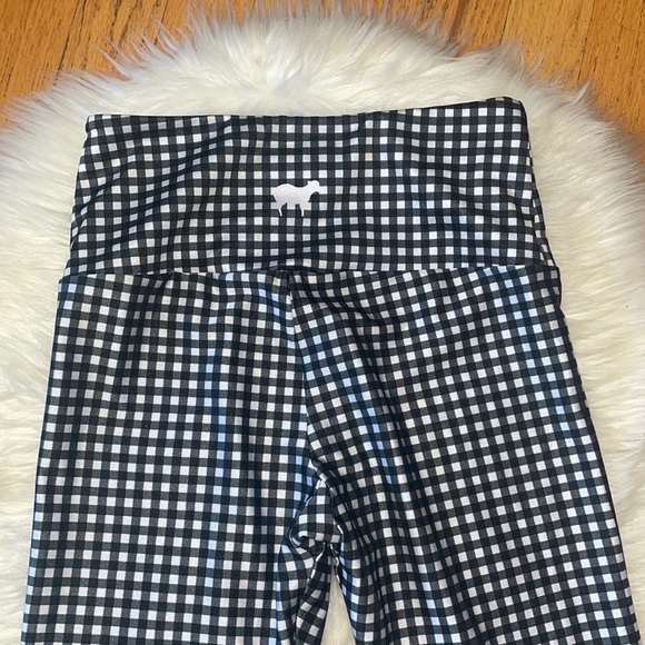 Goldsheep Black and White Plaid Leggings - Picture 6 of 8